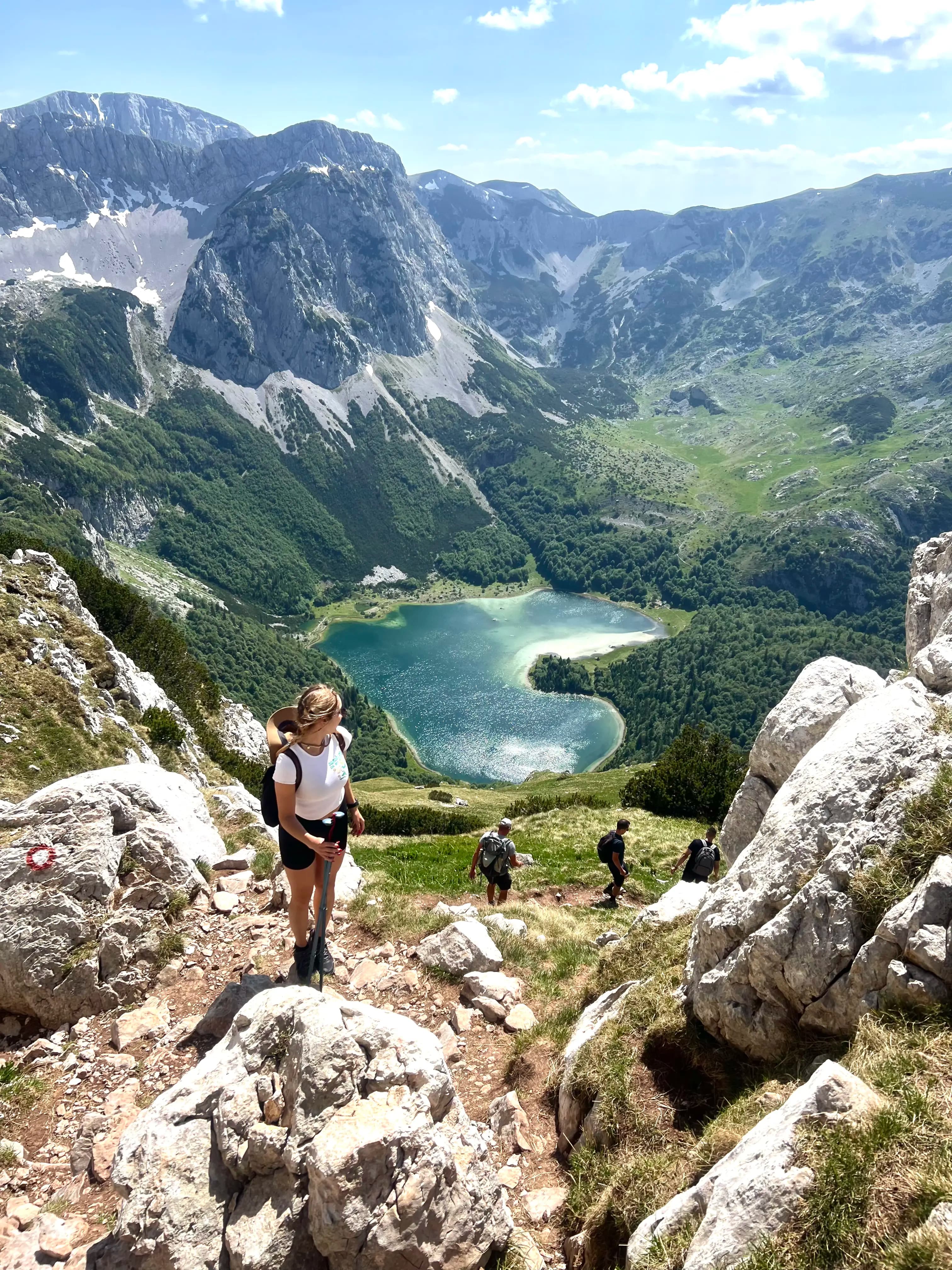 Trnovačko jezero ispod planine Maglić u Nacionalnom parku Sutjeska